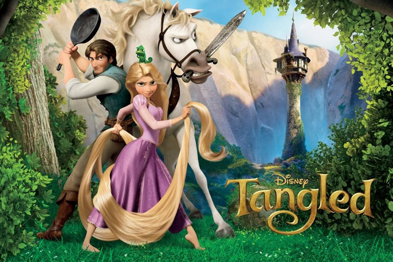 انیمیشن گیسو کمند Tangled